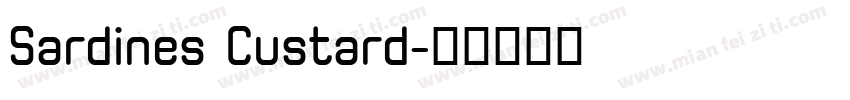 Sardines Custard字体转换